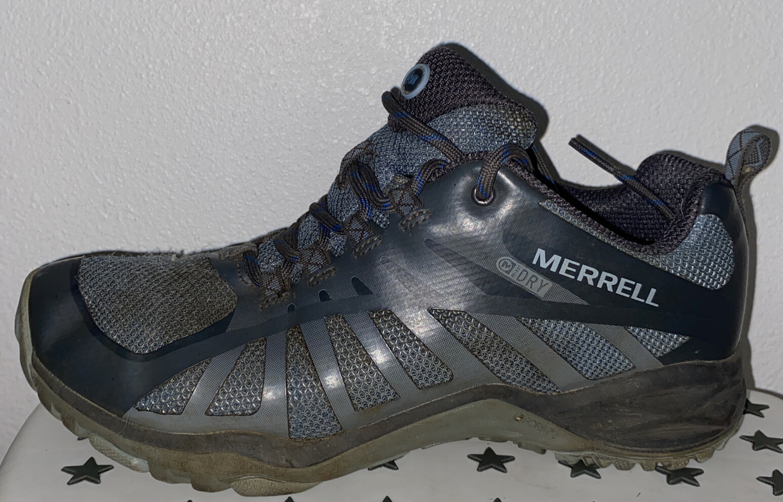 Merrell Siren Edge Q2 Select Grip scarpe da donna corsa escursionismo trail taglia 8 grigie