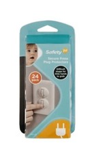Safety 1st Secure Press Plug Protectors, Qty 24