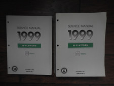 1999 Chevrolet Metro Factory Service Manual M-platform Volume 2 Of 2