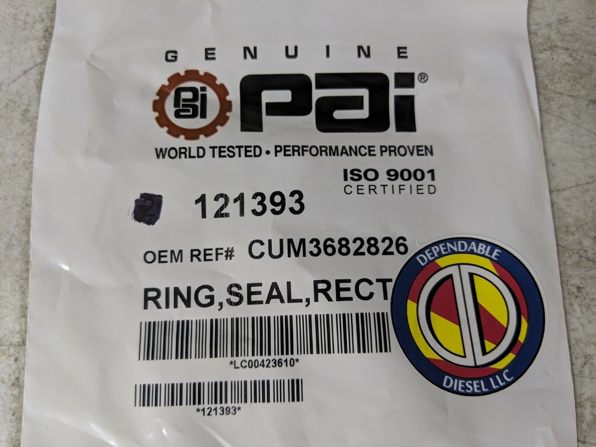 Grommet Seal for Cummins ISX Qty. 1. PAI# 121393 Ref 3682826