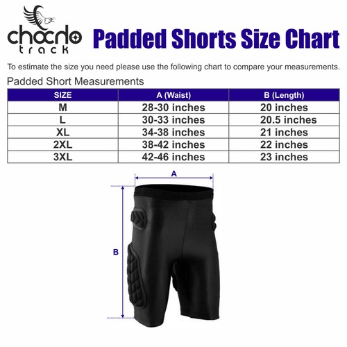 Padded Shorts Hip Body Skiing Skating Skateboard Snowboarding Impact Protection - Picture 2 of 13