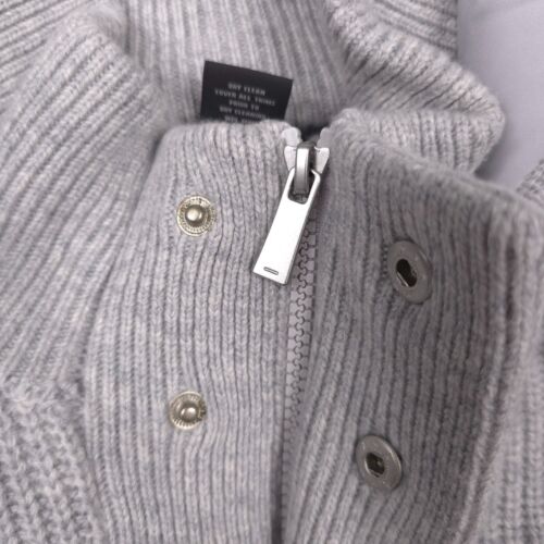 $698 Bloomingdales Wool & Cashmere Zip Front Filled Knit Jacket Mens Size 2XL - Picture 8 of 15