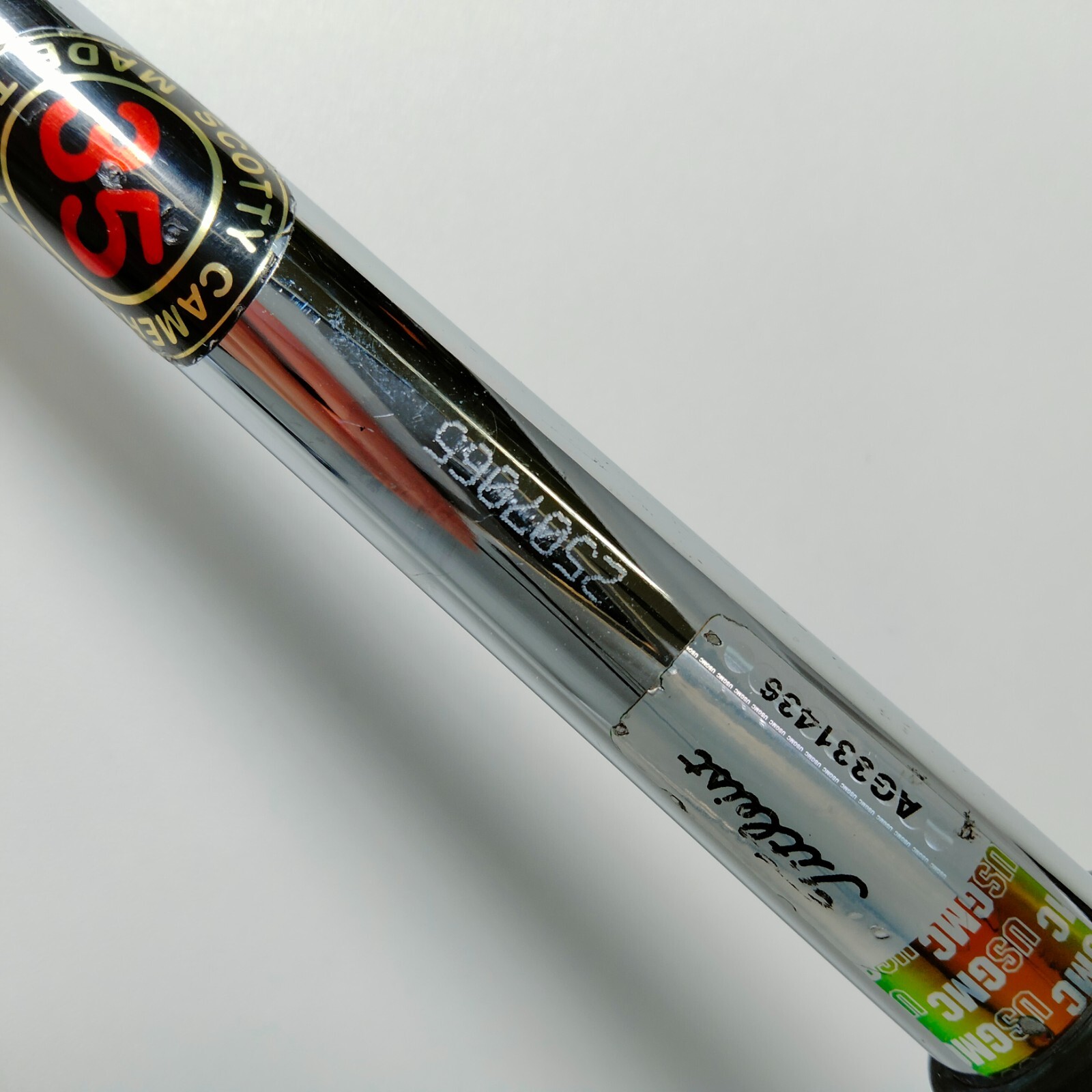 RH Ping K15 Ti coin de tangage de visage / point noir / acier AWT