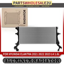 Aluminum Radiator for Hyundai Elantra 2021 2022 2023 2024-2026 1.6L 25310AA400