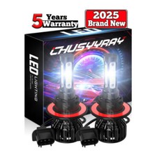 2x H13 9008 Super Bright Led Headlight Bulbs Kit 660000lm 6000k White Hi-lo Beam 2x H13 9008 Super Bright Led Headlight Bulbs Kit 660000lm 6000k White Hi-lo Beam