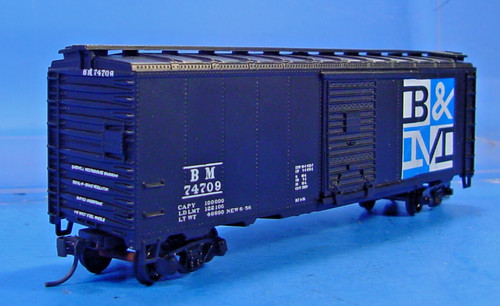 HO ATHEARN BOSTON Y TABLERO DE AJEDREZ PRINCIPAL 40' CAJA DE ACERO COCHE B&M 74709 CONSTRUIDO KADEES | Zustand: Used