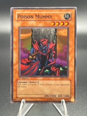 x2 Yugioh! Poison Mummy PGD-016 -  Common - LP