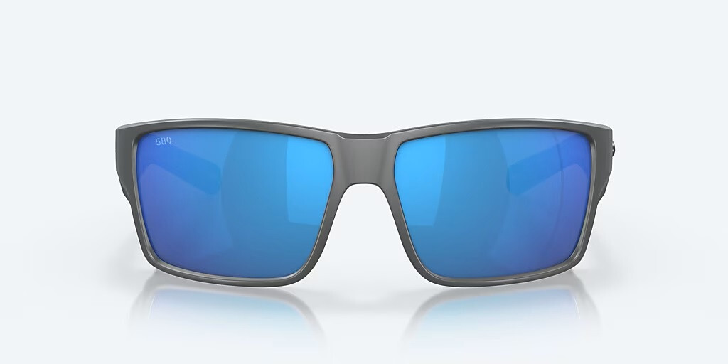 Costa Reefton Pro Sunglasses - Polarized - Matte Grey w/Blue