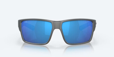 Costa Reefton Pro Sunglasses - Polarized - Matte Grey w/Blue