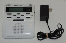 MIDLAND MODEL WR-100 NOAA Weather Alert Hazard Public Alert Certified Radio