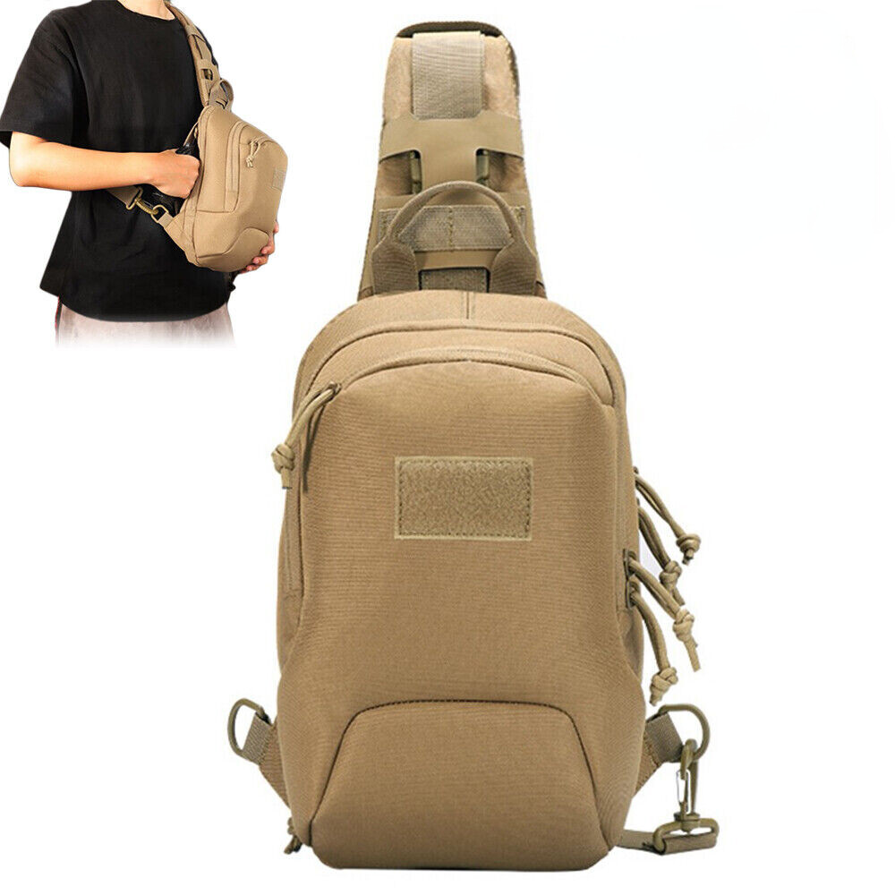 Tactical Chest Bag Concealed Gun Carry Pouch Shoulder Bag EDC