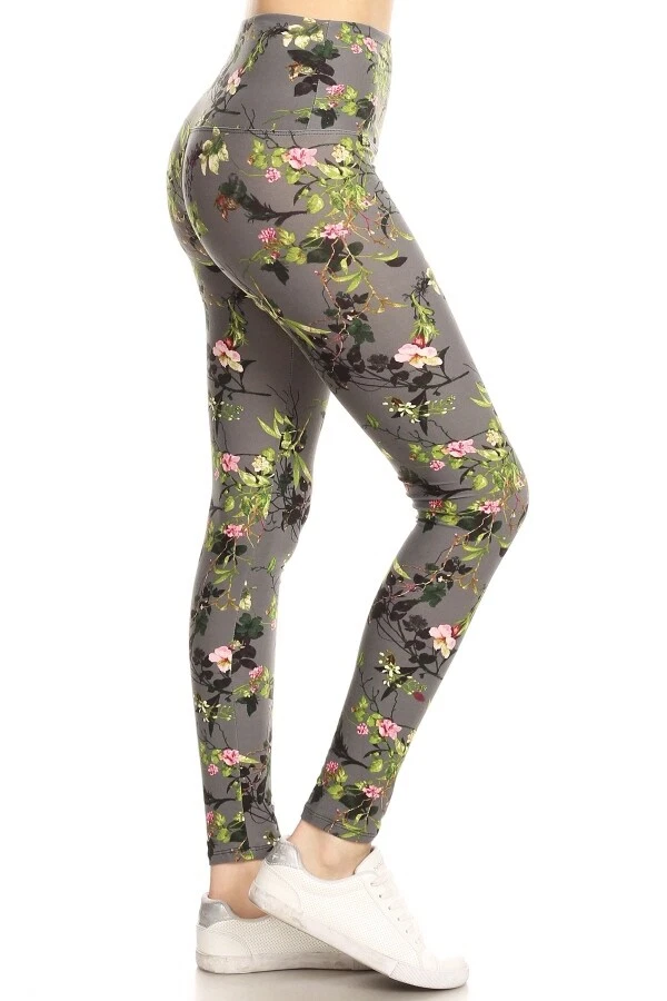 Buttery Soft High Waist Patterned Leggings Sizes Available