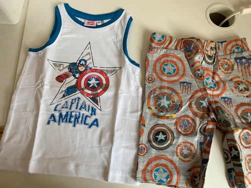 Ensemble Short Et T-shirt Marvel Avengers - Pyjama Ou Tenue Décontractée 100% Coton Officielle