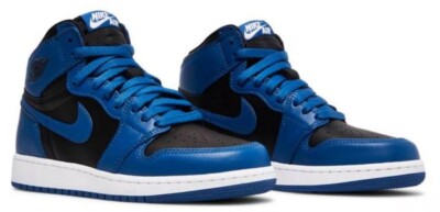 Nike Jordan 1 Retro High OG Dark Marina Blue GS 575441-404