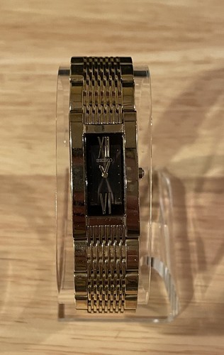 Vintage Seiko, Gold Tone, 1N00-0DK0, Butterfly Clasp, Dial 371389 Ladies Watch - Picture 4 of 6