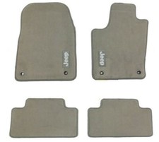 Genuine Mopar 2013-2015 Jeep Grand Cherokee Carpet Floor Mats 82213684ab Genuine Mopar 2013-2015 Jeep Grand Cherokee Carpet Floor Mats 82213684ab