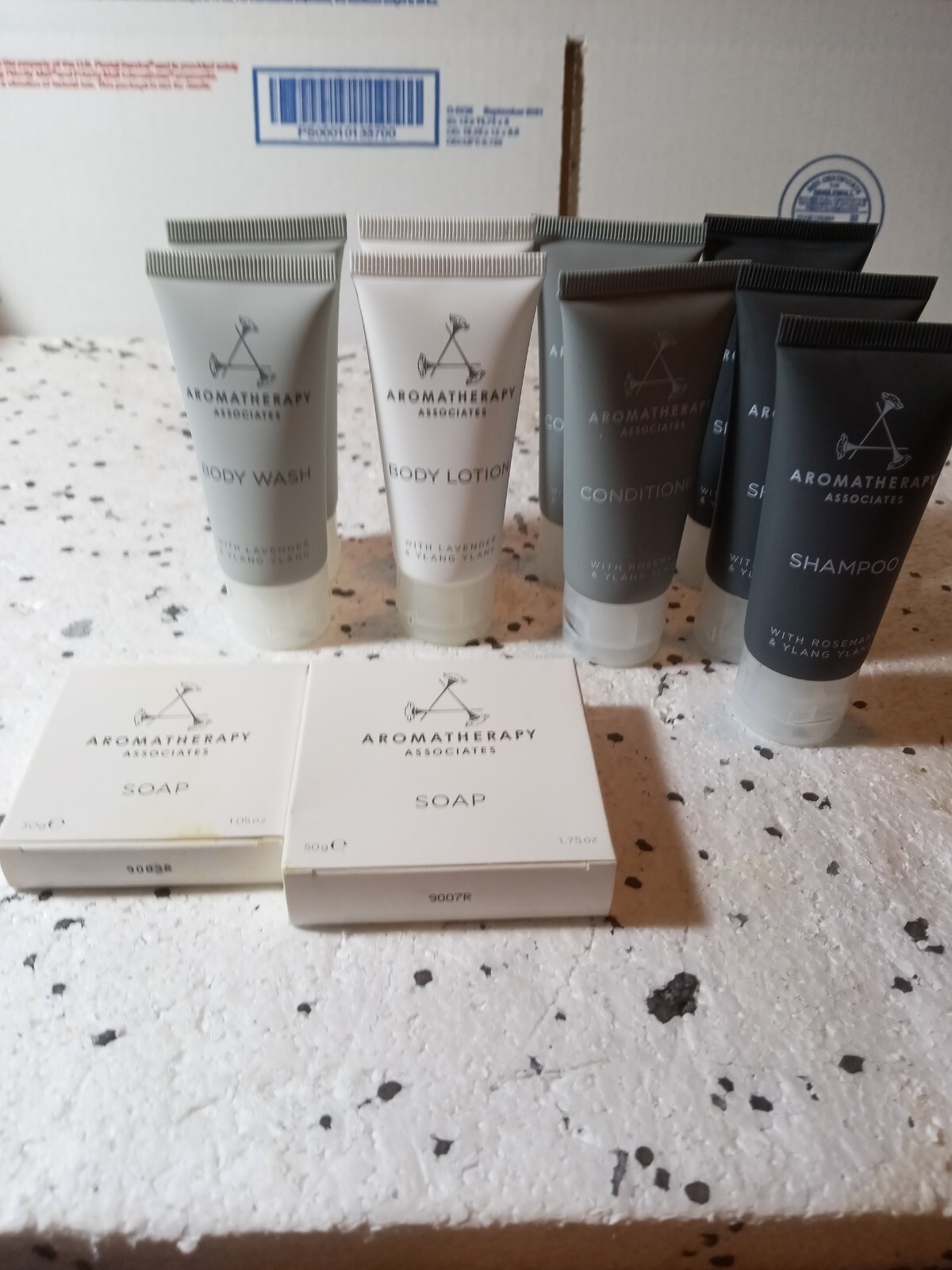 AROMATHERAPY ASSOCIATES Shampoo Conditioner Body Wash Lotion Travel Set