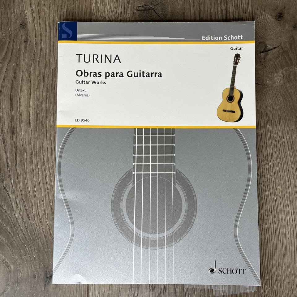 Turina Guitar Works Obras Para Guitarra ED 9540 Edition Schott - Image 2 of 4