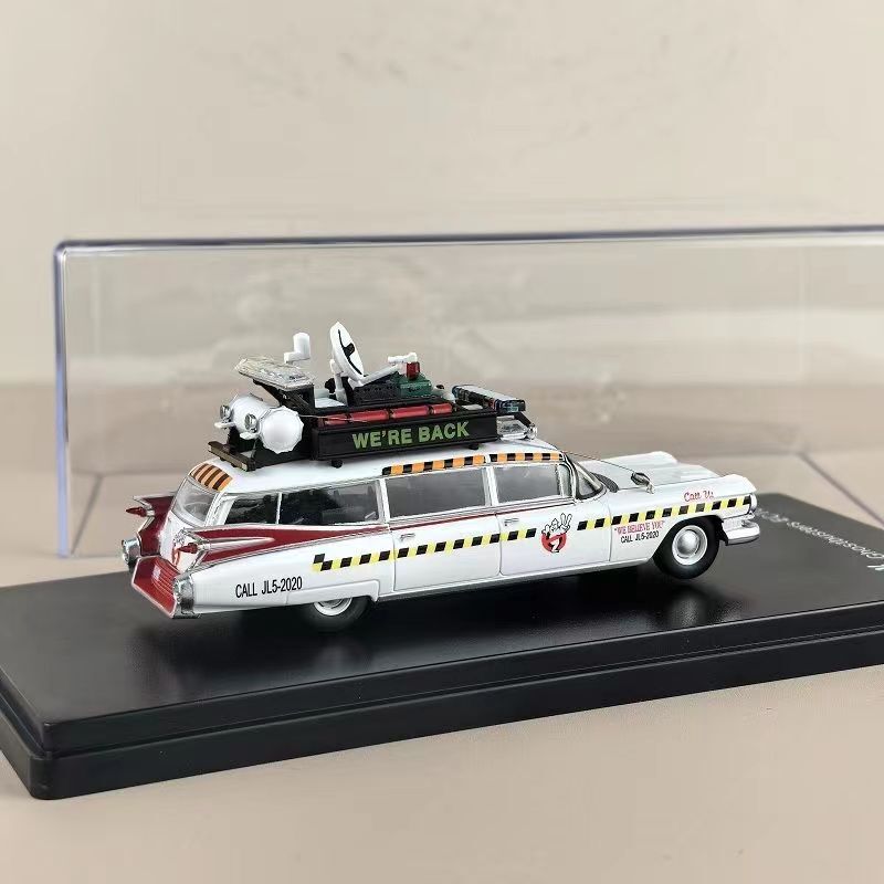 1/64 YS Model ゴーストバスターズ ECTO 1A YS 1:64 Ghostbusters ECTO Alloy Model Car - AliExpress