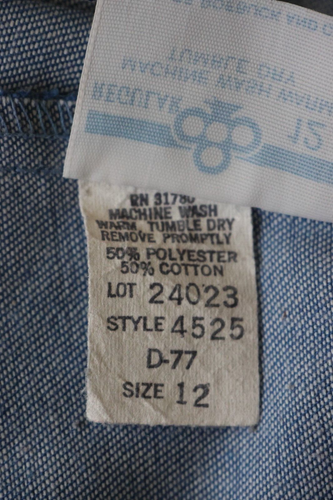 Pantaloni da ragazzo Shaun Cassidy Hardy 1977 vintage - teen taglia 12 - Foto 6 di 6