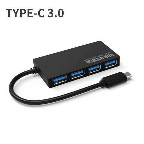 Computer Usb Hub Desktop Usb Hub Ultra-thin 4-port Usb 3.0 Hub for Office - Afbeelding 2 van 15