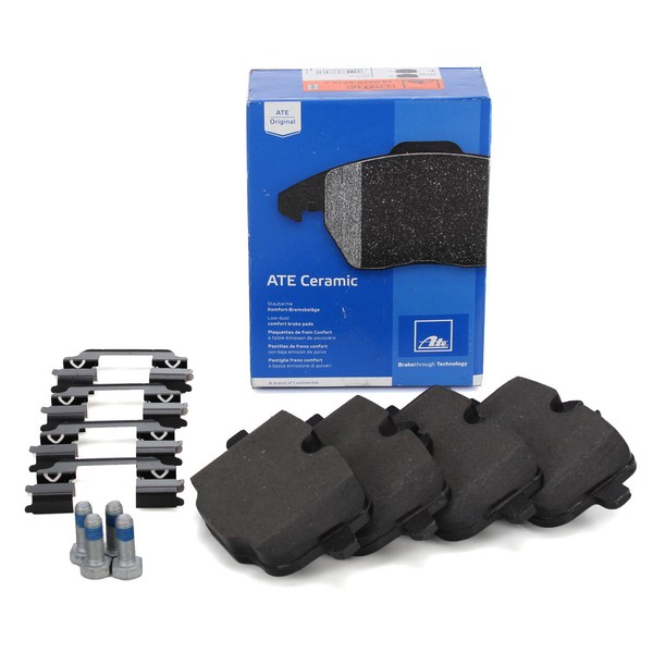 ATE Ceramic BremsbeläGe FüR BMW F10 F11 G30 G31 F12 F13 G32 G11 G12 X3 X4 Hinten-image