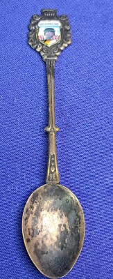 VINTAGE COLLECTIBLE * VINCENNES, INDIANA * SOUVENIR SPOON 3.75''- MADE IN GERMANY