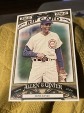 Ernie Banks 2024 Topps Allen & Ginter Boxloader RIP CARD #BRIP-EB 34/99 RIPPED