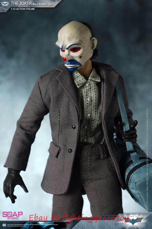 SoapStudio 1/12 The Joker Bank Robber Ver. Batman Figure INSTOCK