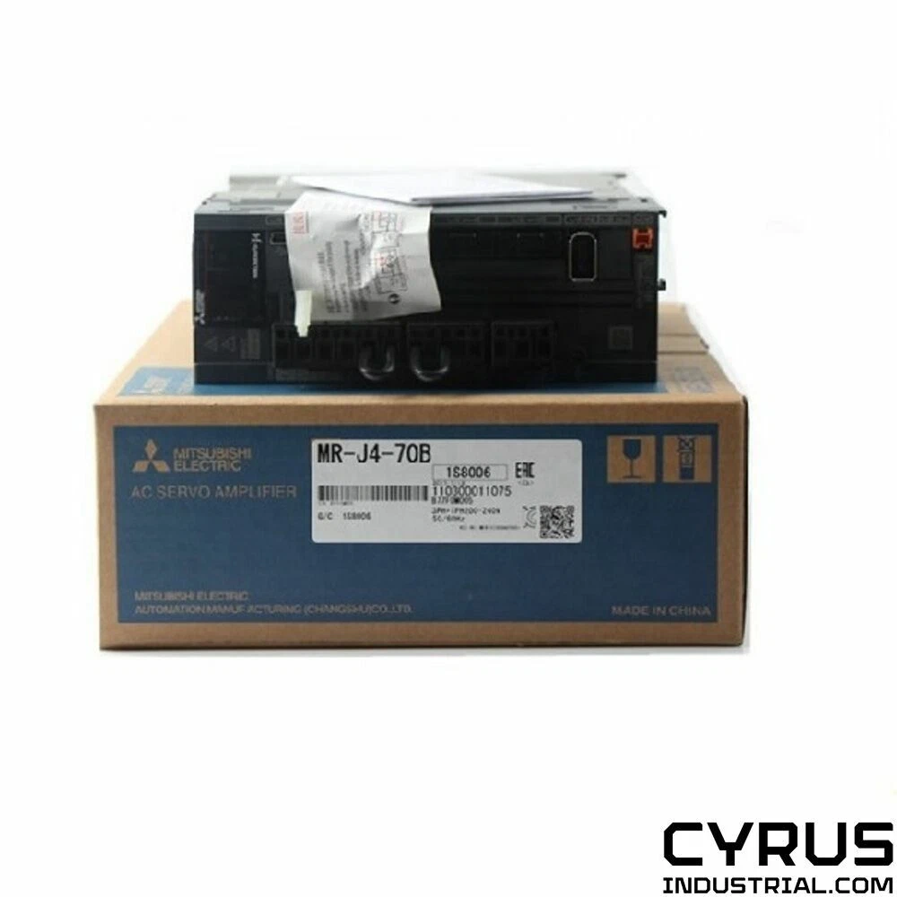 Mitsubishi MR-J4-70B MELSERVO J4 series AC motion servo drive / amplifier 0.75kW