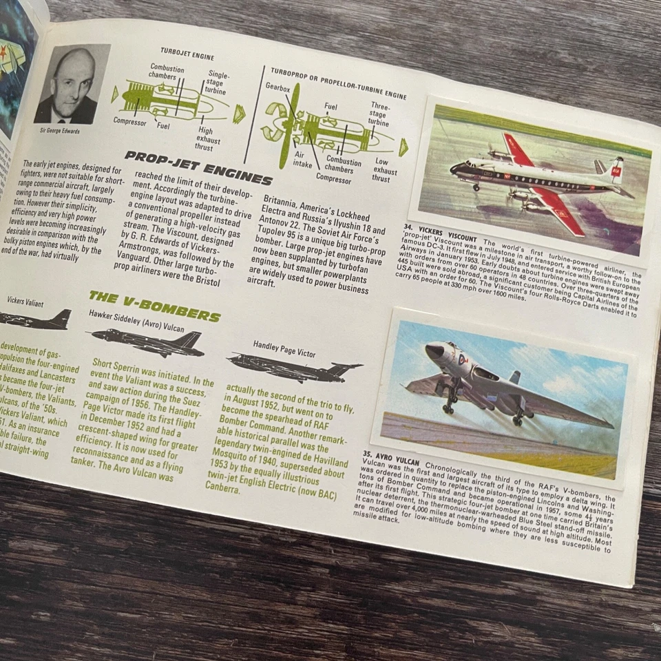 Brooke Bond History of Aviation Tea Cards Album Complete - Image 3 of 4