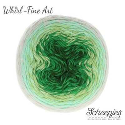 Scheepjes Yarns ::Whirl - Fine Art #653:: superfine merino blend Fauvism