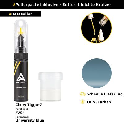 Lackstift für Chery Tiggo 7 Code: VS University Blue