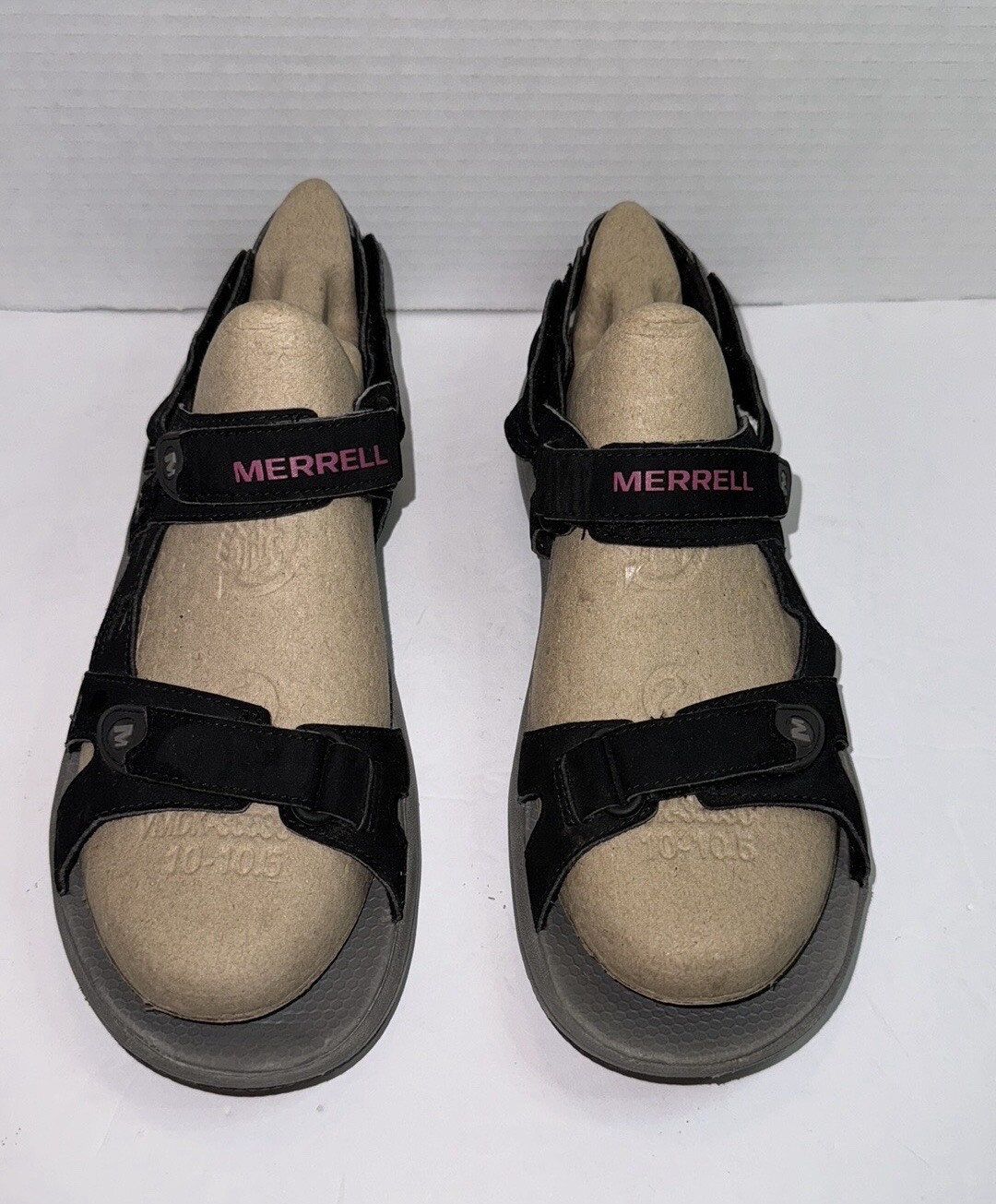 BQ30 Merrell Cedrus Sandali Escursionismo Sport Convertibili Nero Rosa Rosso