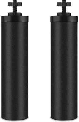 2Pack BB9-2 Black Berkey Replacement Water Filters Fits Berkey Purification