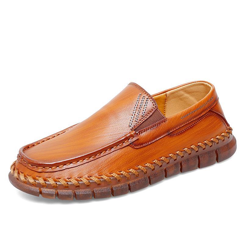 SAOLA Mocassini da uomo per il tempo libero a piedi business Oxford scarpe piatte oversize