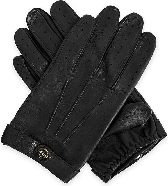 Dents James Bond Spectre Perforated Leather Driving Mens Gloves Black for sale online eBay