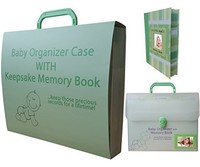Unique Baby Gifts Set - Organizer With Keepsake Memory Book - Mint Green For on sale Unique Baby Gifts Set - Organizer With Keepsake Memory Book - Mint Green For on sale