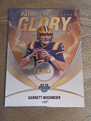 Garrett Nussmeier 2025 Topps Chrome Bowman U Path To Glory #PG-2 - LSU