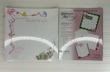 Creative Memories RCM-12BB 12B 12 x 12 It's a Girl Baby Pages Border Scrapbook