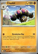 Pokemon Claydol 47/86 Chaos Rising LP Oswaldo KATO