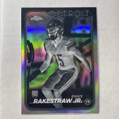2024 Topps Chrome Football Rookie Negative Refactor #264 Ennis Rakestraw Jr.