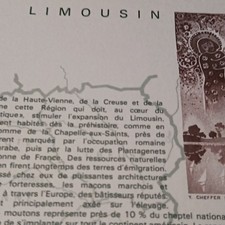 France Enveloppe Premier Jour Limousin Limoges 1976 2 timbres 0,70