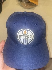 Edmonton Oilers Starter Hat Vintage NHL Cap 90s Blue Clean Euc 1990s