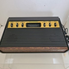 Atari 2600 Sears Tele Game Sixer Console With Games Controllers Tested to Work