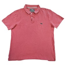 Rodd  Gunn Mens Gunn Polo Shirt 2XL Red Australian Cotton Pique Sports Fit Logo