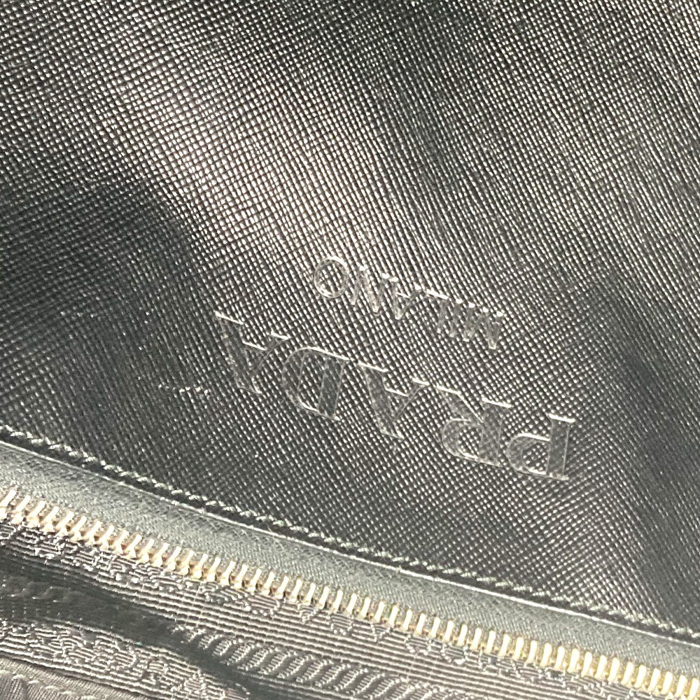 PRADA skull logo Shoulder Bag Tote Bag Nylon / Leather Black thumbnail 15