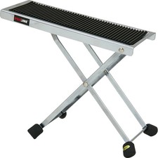 FretRest by Proline Deluxe Guitar Footstool Chrome