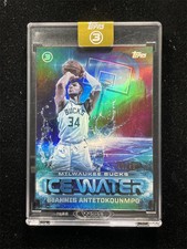 2025-26 Topps Three 3 Giannis Antetokounmpo Ice Water /49