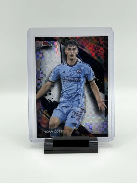 2024 Topps Finest MLS - Uncommon Noah Cobb #151 Checkerboard Refractor